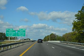 I-295 / East Beltway north at I-95 - 2013