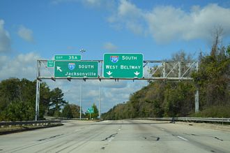 I-295 / East Beltway north at I-95 - 2013