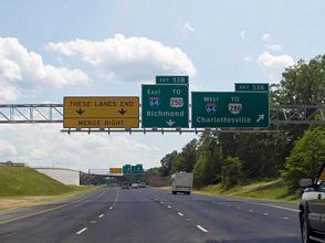 I-295 north at I-64 - 2009