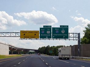 I-295 north at I-64 - 2009