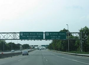 I-295 north at Bruckner Interchange - 2005