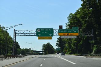 I-295 south at Grand Central Pkwy - Queens, NY