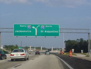 I-295 south at I-95 - Jacksonville, FL - 2002