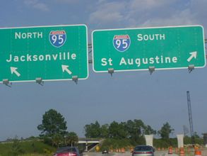 I-295 south at I-95 - Jacksonville, FL - 2002