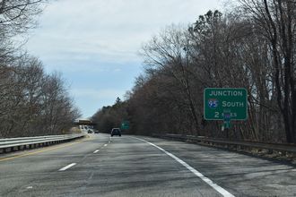 I-295 south at Route 2/113 - Cranston, RI