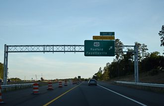 I-295 south at US 401 - Fayetteville, NC