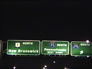 US 1 north at I-95/295 in 1993