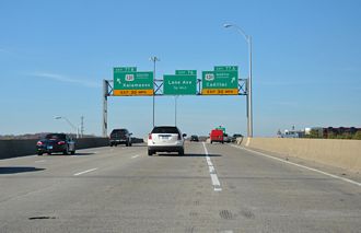 I-196 west at I-296/US 131 - Grand Rapids, MI