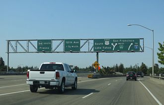 Business Loop I-80 west at US 50/I-305