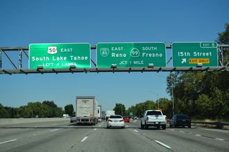 I-305/US 50 east at California 99
