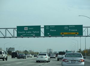 I-305/US 50 east at California 99