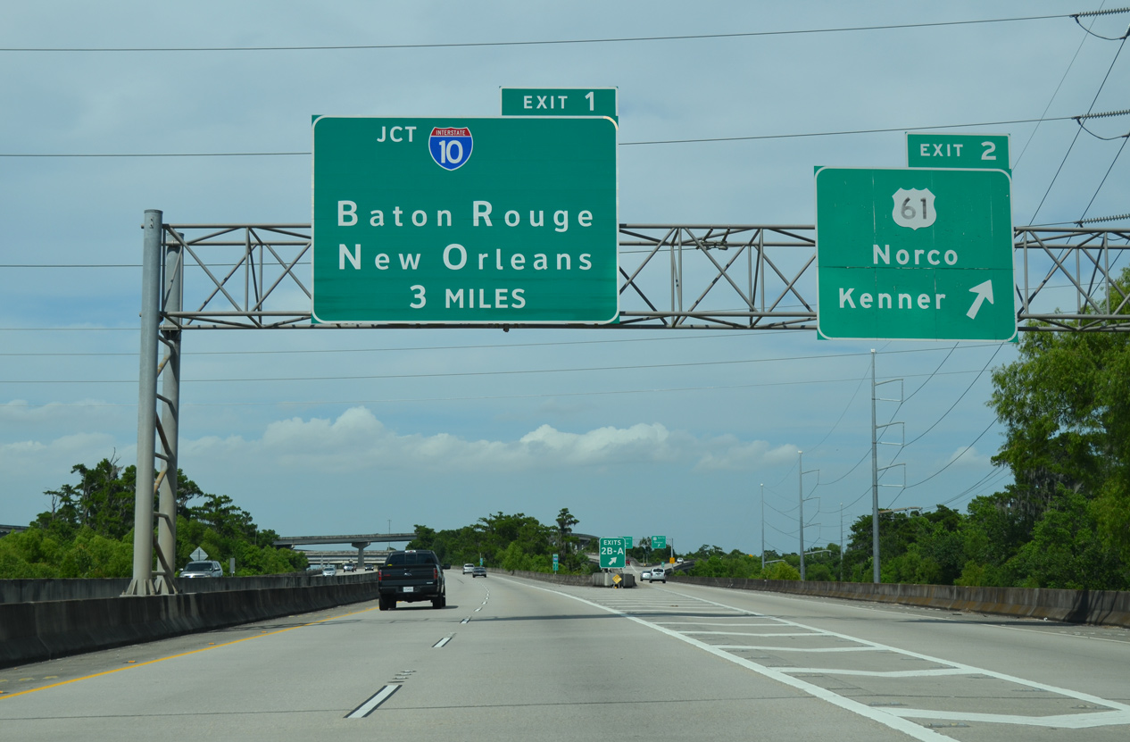 I-310 north at I-10 - 2015