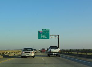 I-10 east at I-310 - St. Charles Parish, LA