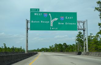 I-310 north at I-10 - 2015