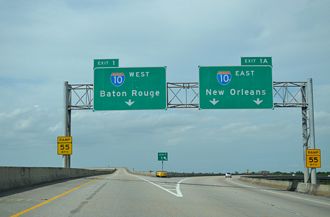 I-310 north at I-10 - 2015