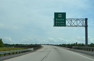 I-310/LA 3127 south at US 90 - Boutte, LA