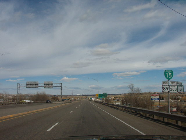 I-315/US 89/MT 3-200 east at I-15 - Great Falls