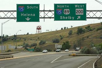 I-315/US 89 west at I-15 - 2007