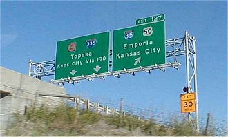 I-35/Kansas Tpk north at I-335/US 50 - 2002
