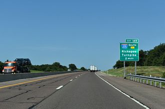 IH 44 west two miles ahead of IH 335/Kickapoo Tpk south