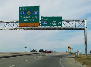 Topeka Blvd at I-335/470/US 75 - Topeka, KS