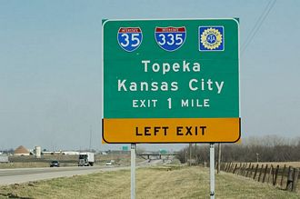 US 50 east at I-35/335 - 2005