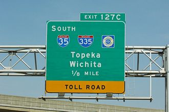 US 50 east at I-35/335 - 2005