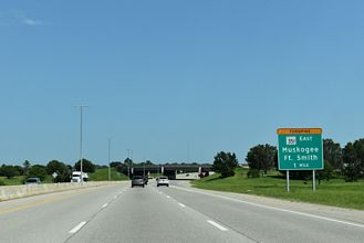 SH 51 East at SH 351/Muskogee Tpk in Broken Arrow, OK