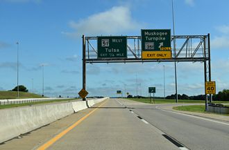 SH 364/Creek Tpk East at SH 351/Muskogee Tpk East