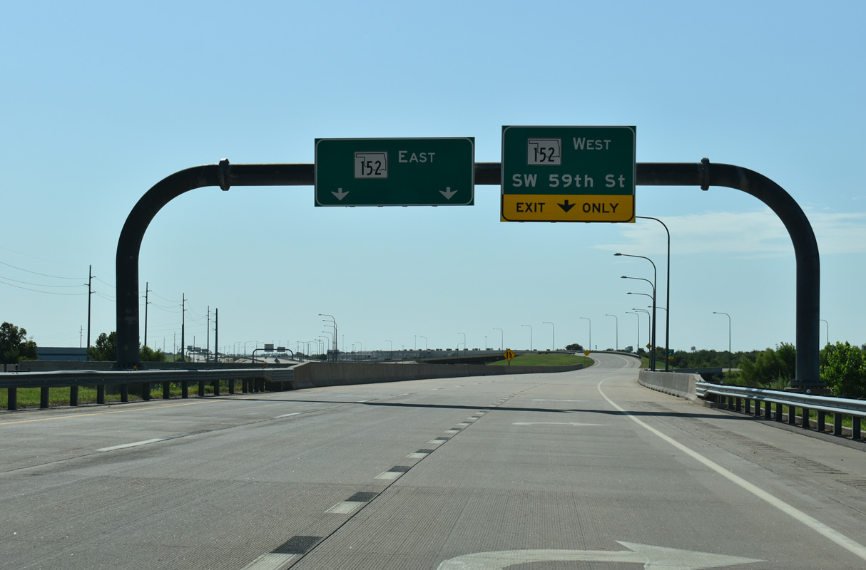 IH 344 East at SH 152 in Oklahoma City, OK