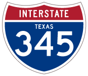 Interstate 345 Texas
