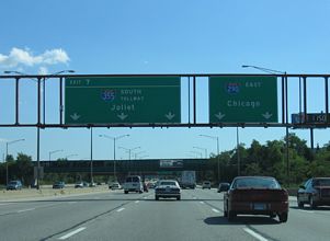 I-290 east at I-355 - 2005
