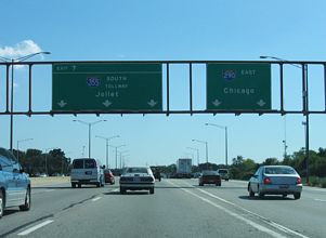 I-290 east at I-355 - 2005