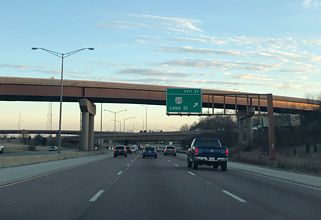 I-290 east at I-355 - Addison, IL