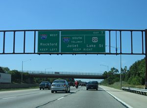 I-290 west at I-355 - 2005