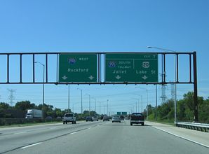 I-290 west at I-355 - 2005