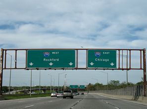 I-355 north at I-290 - 2008