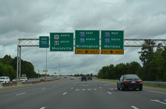 I-359/US 11-SR 69 south at I-20/59 - Tuscaloosa, AL