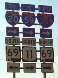 U.S. 11 South at I-359 in 2001