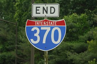 I-370 east at MD 200 - Derwood, MD