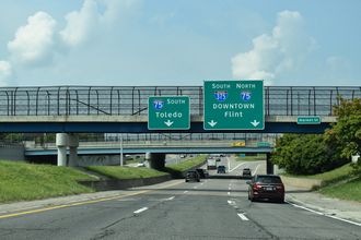 Updated both ends of the ill-fated Interstate 375 in Detroit, Michigan with photos shot on July 22, 2024. Also added a 1961 map scan. The revised Interstate 375 Boulevard project was approved by the FHWA last month. Planning and design can proceed, and construction filling in the below-grade freeway is scheduled to start in Summer 2027. Changes at the turbine interchange joining I-75/375 are still many years out due to a lack of funding.