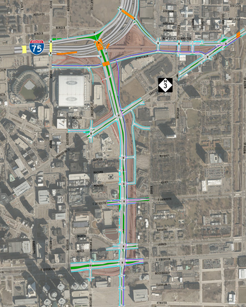 The 2022 Selected Alternate for the I-375 Boulevard project