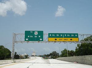 I-375 east at 9th/8th St N - St. Petersburg, FL