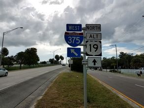 US 19 Alt north at I-375 - St. Petersburg, FL