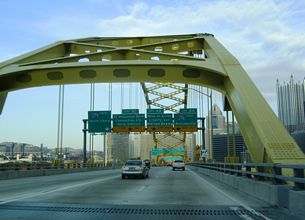 I-279 north at I-376/Penn Lincoln Pkwy East - 2004