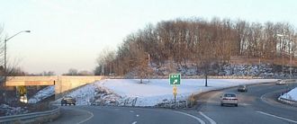 I-376/US 22 east at I-76/PA Tpk - 2001