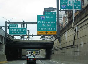 I-376/Parkway East at I-279 - 2004