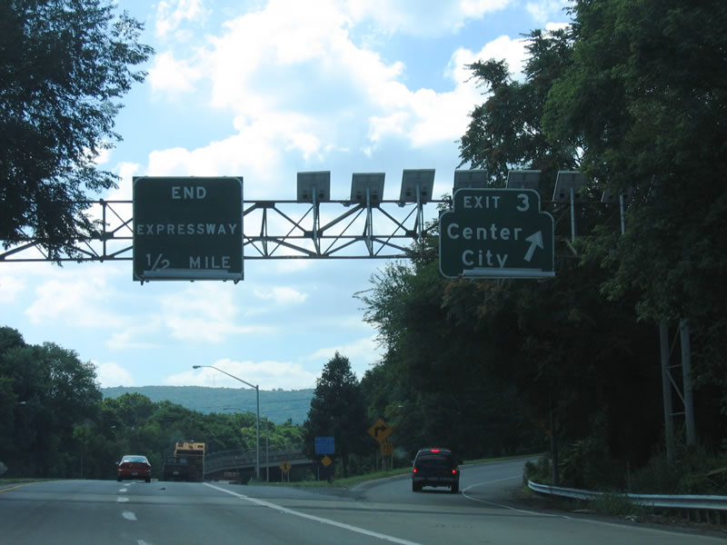 PA 378 south at Hill to Hill Bridge - Bethlehem