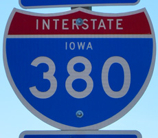Interstate 380 Iowa