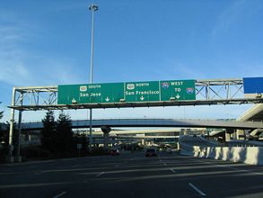 SFO Access Road at US 101/I-380